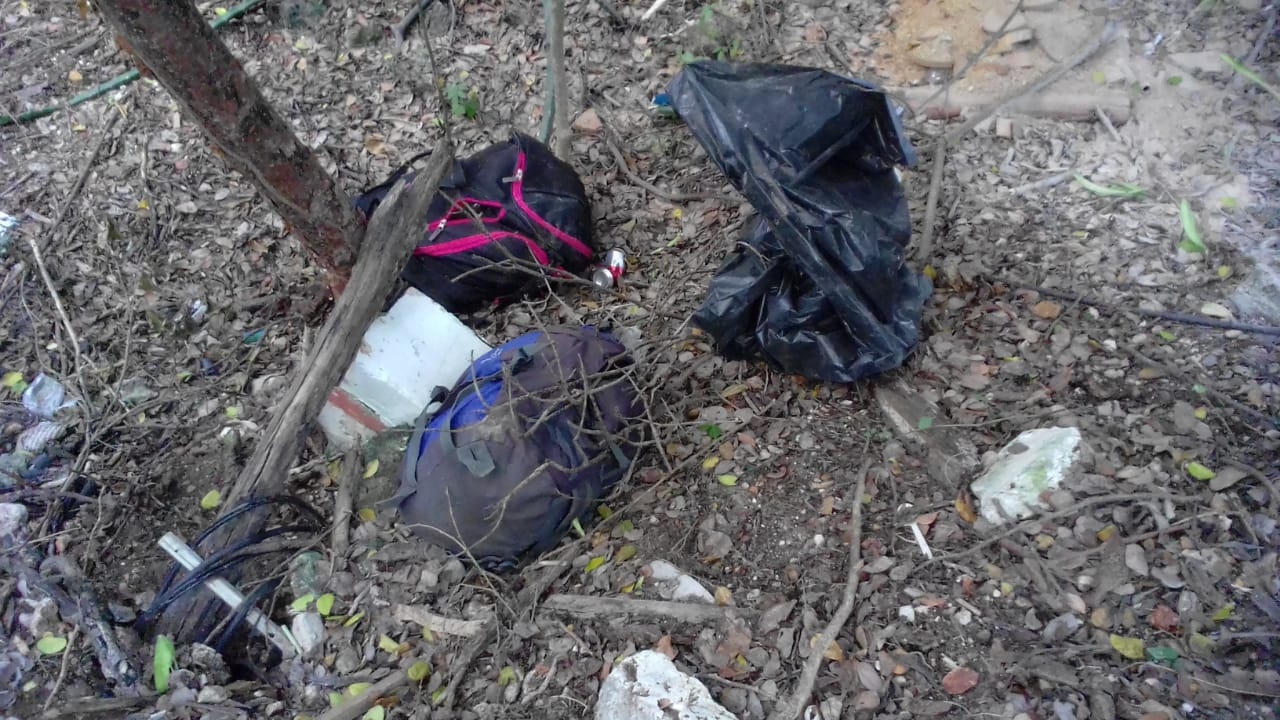 El hallazgo fue hecho por trabajadores de la zona, mismos que lo reportaron a la línea de emergencia El hallazgo fue hecho por trabajadores de la zona, mismos que lo reportaron a la línea de emergencia