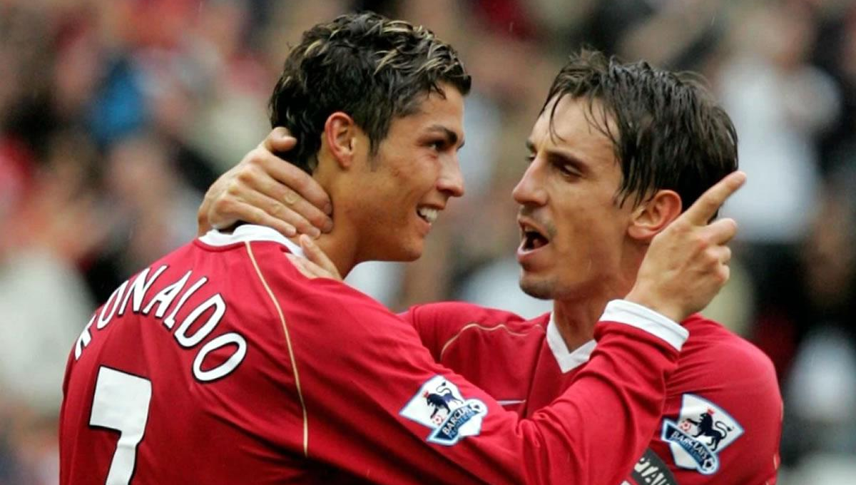 Gary Neville explotó contra Cristiano Ronaldo por las declaraciones que hizo hace un par de días