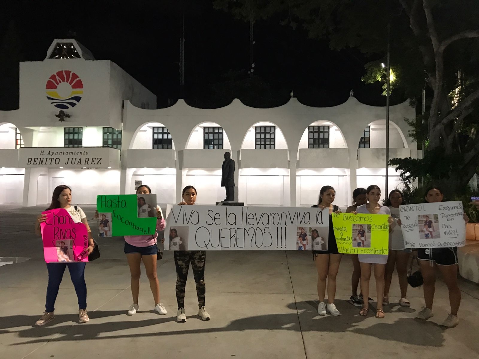 Las protestas iniciaron desde la mañana de ayer miércoles