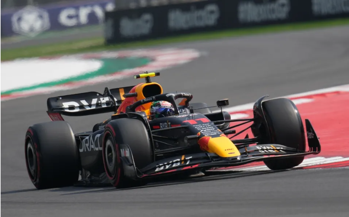 Checo entra en acción en el GP de Mónaco. Foto: Especial Checo entra en acción en el GP de Mónaco. Foto: Especial