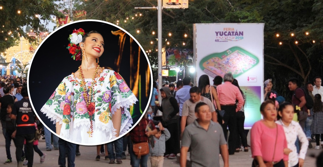 Ángela Aguilar es el último concierto gratis de la Feria Yucatán Xmatkuil 2022