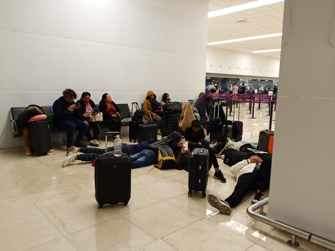 Los estudiantes se dirigían a un viaje de estudios