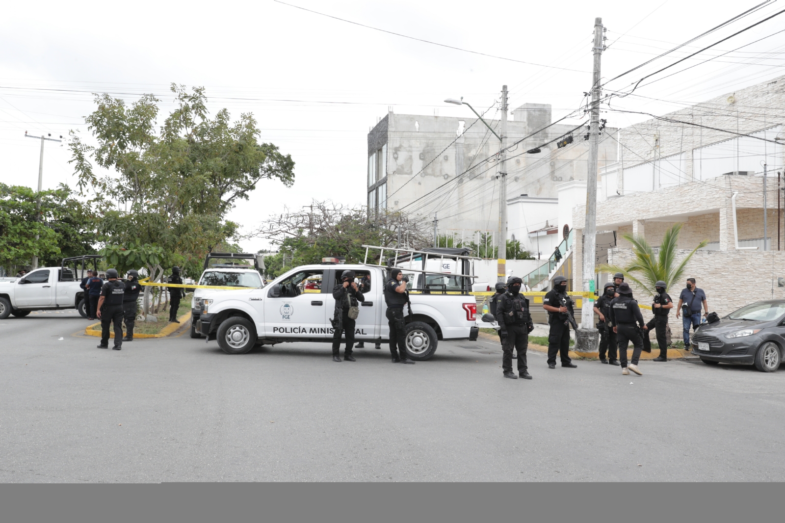 Los elementos estatales detectaron a la víctima dentro de un vehículo de la Fiscalía Estatal
