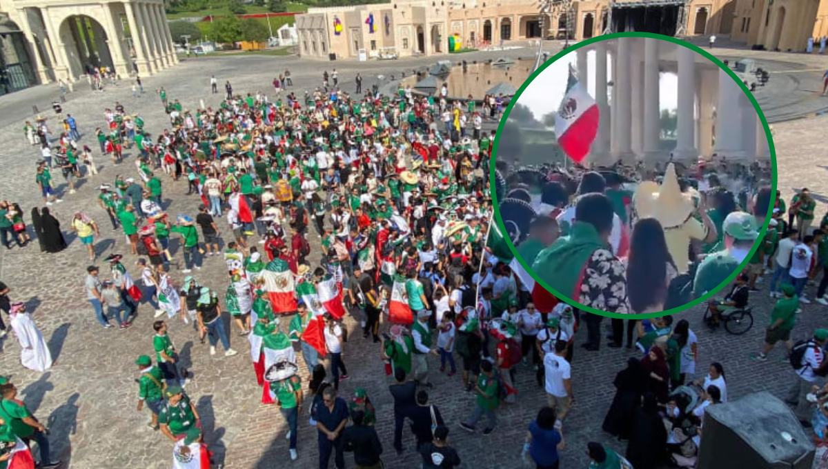 Son tradicionales los festejos de los aficionados mexicanos en los mundiales Son tradicionales los festejos de los aficionados mexicanos en los mundiales