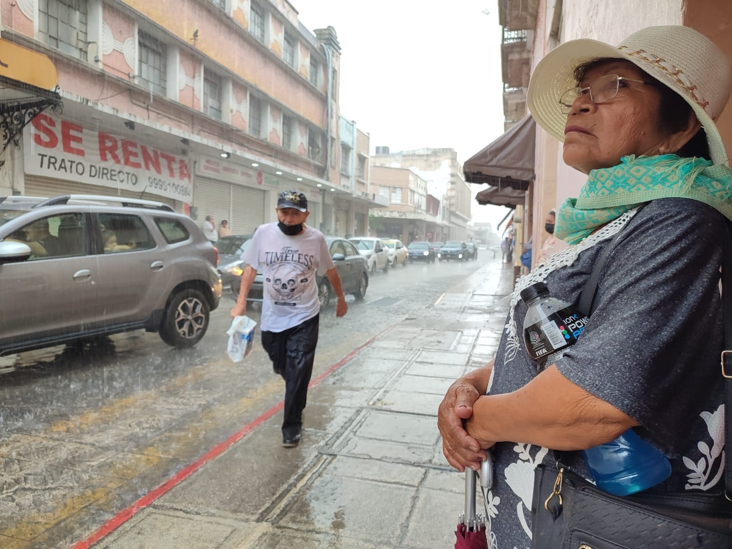 Se recomienda tomar precauciones por las fuertes lluvias