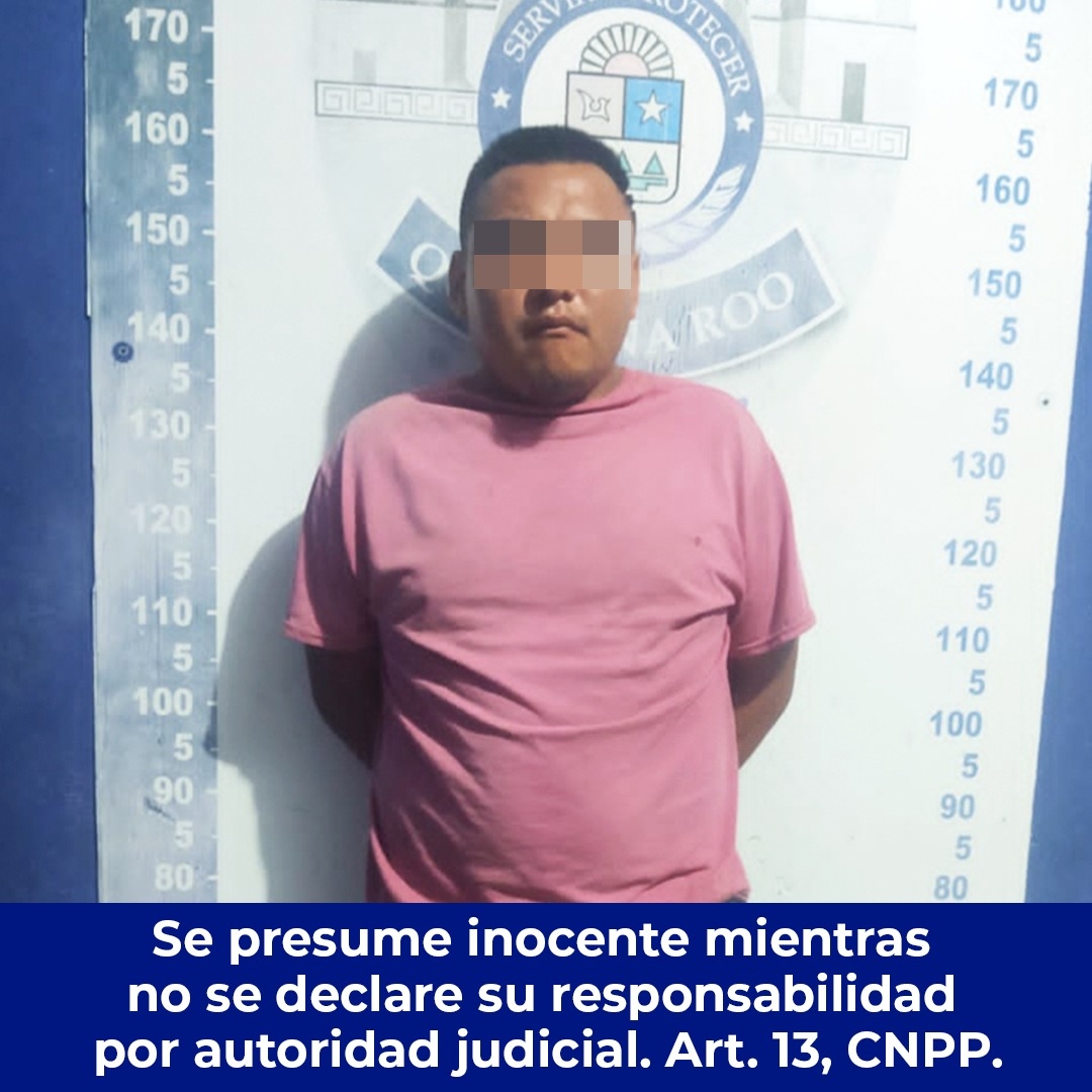 El ladrón fue detenido y puesto a disposición de las autoridades correspondientes