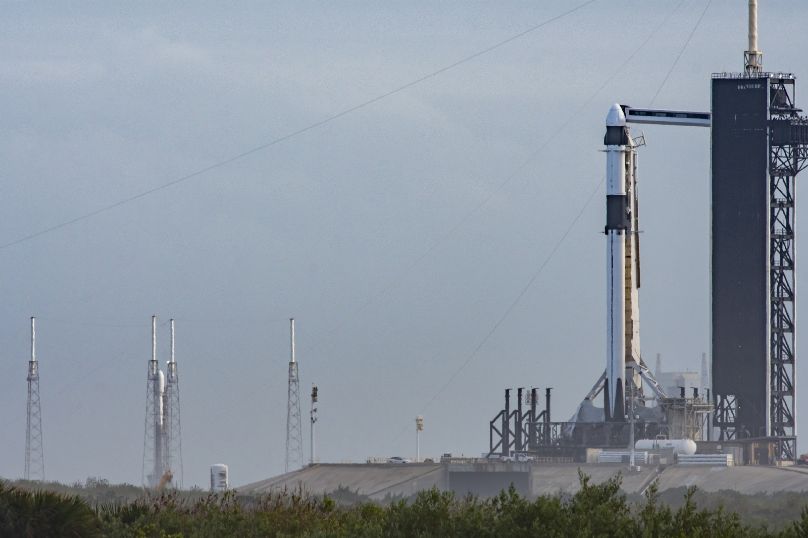 NASA y SpaceX posponen el despegue de misión de abastecimiento a la EEI NASA y SpaceX posponen el despegue de misión de abastecimiento a la EEI