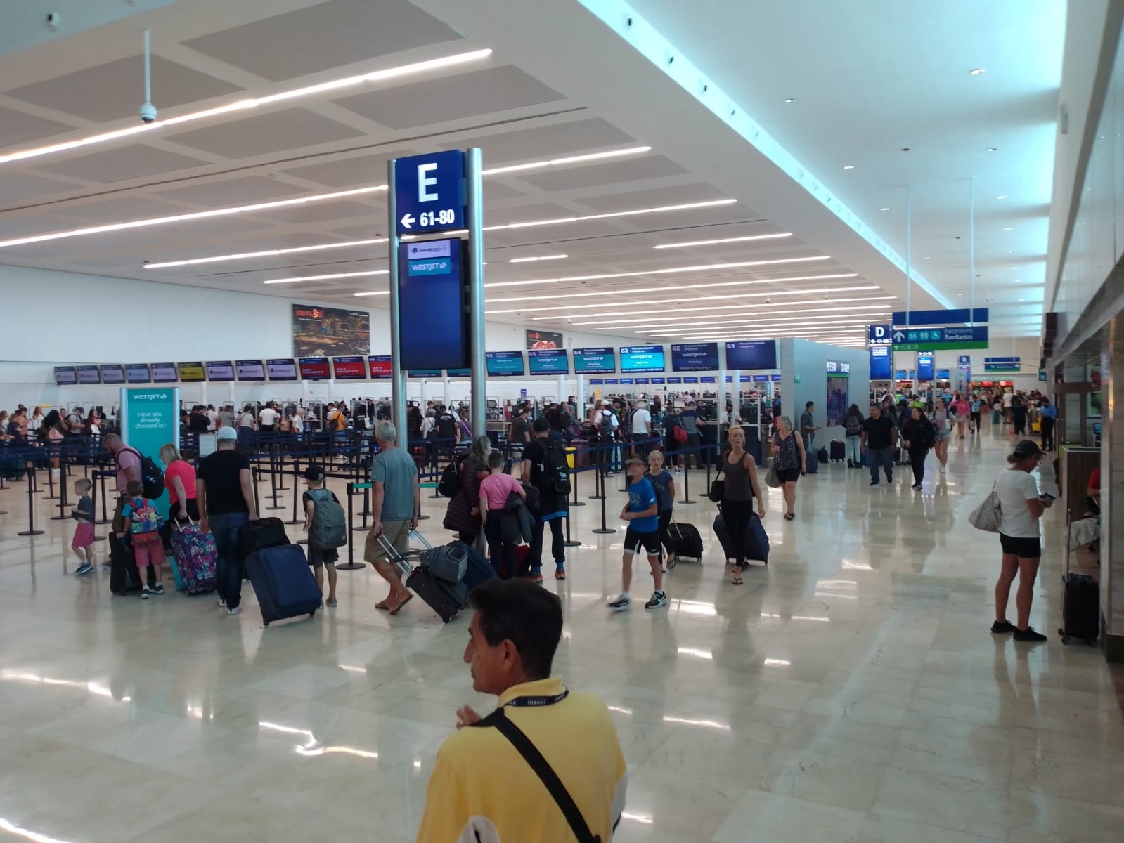 La terminal dos mantiene el módulo abierto por la alta demanda de pruebas de Covid
