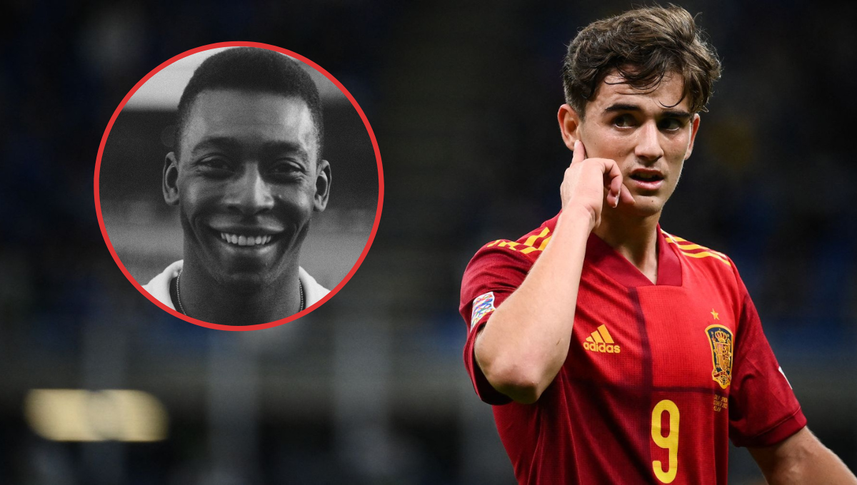 Con 18 años y 110 días el español supera el récord que Pelé tenía desde 1958 Con 18 años y 110 días el español supera el récord que Pelé tenía desde 1958