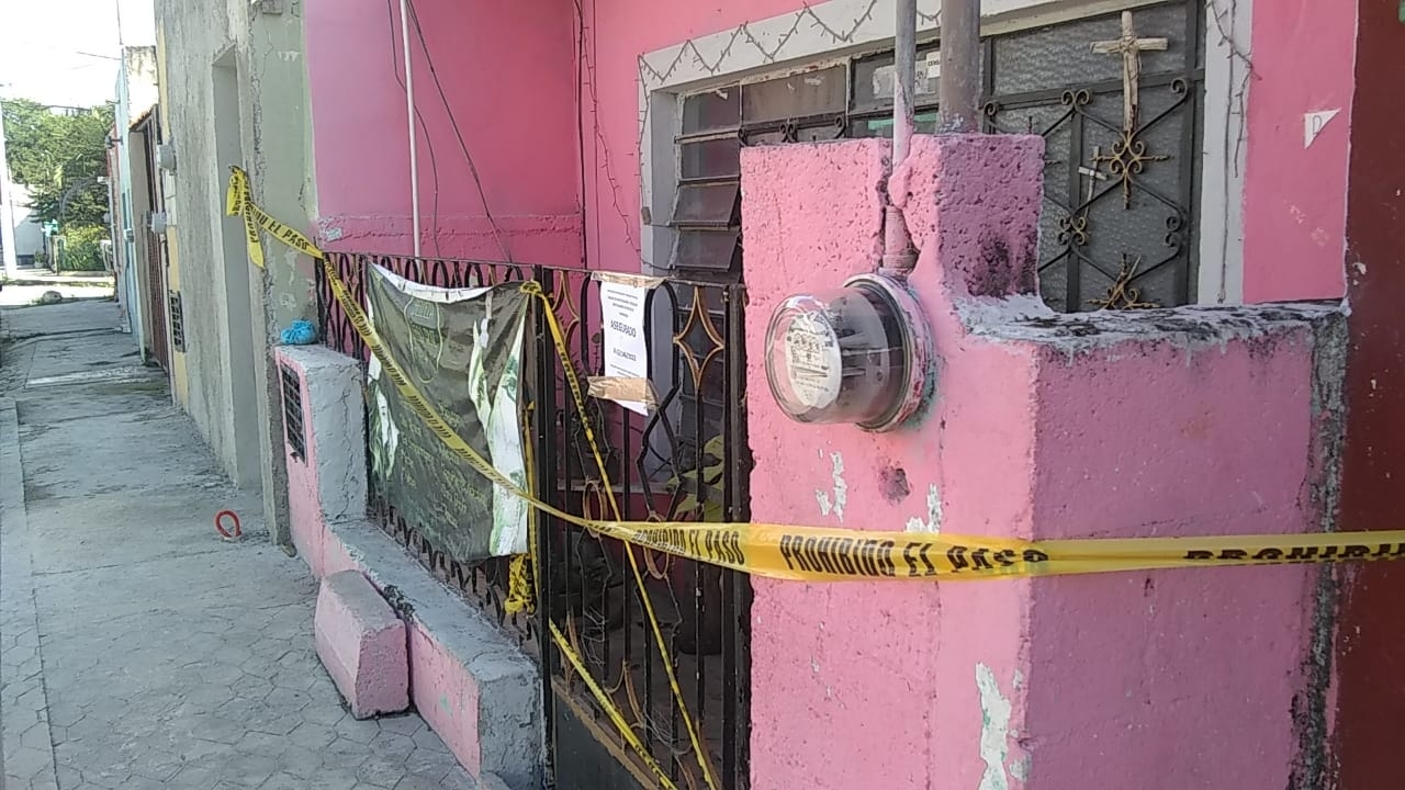 El área fue acordonada por la FGE Yucatán