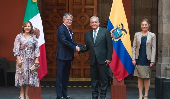 Presidentes de México y Ecuador destacan relación bilateral entre los dos países