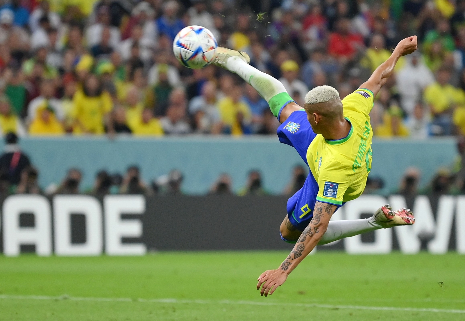 Richarlison juega en el Tottenham Hotspur y fue convocado por Brasil para el Mundial de Qatar 2022