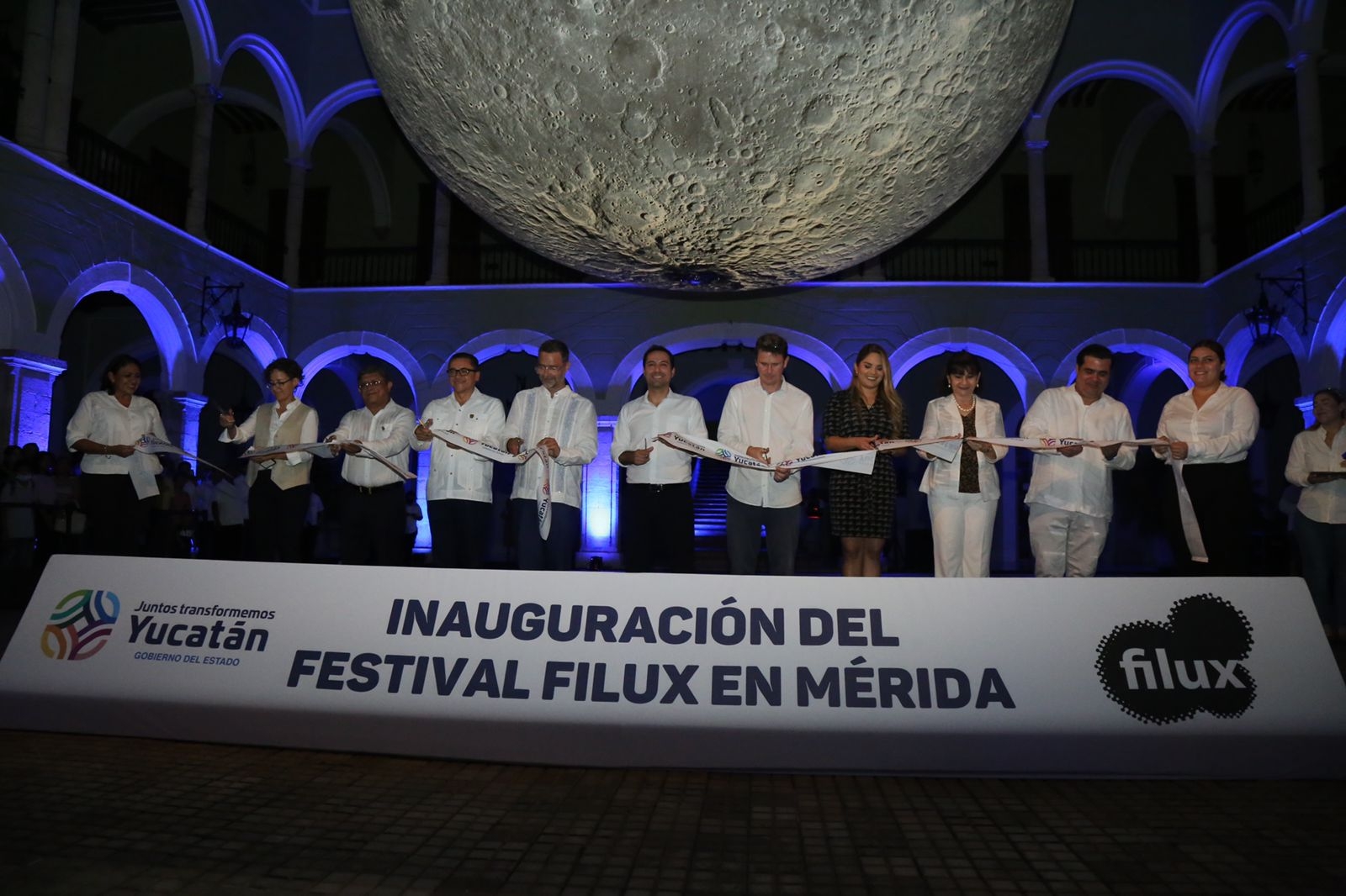 Inauguran la Feria Internacional de Luces 2022 en Mérida