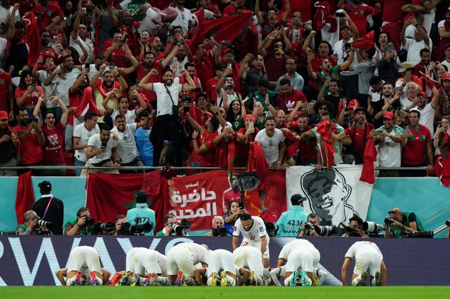 Marruecos vence a Bélgica en Qatar 2022