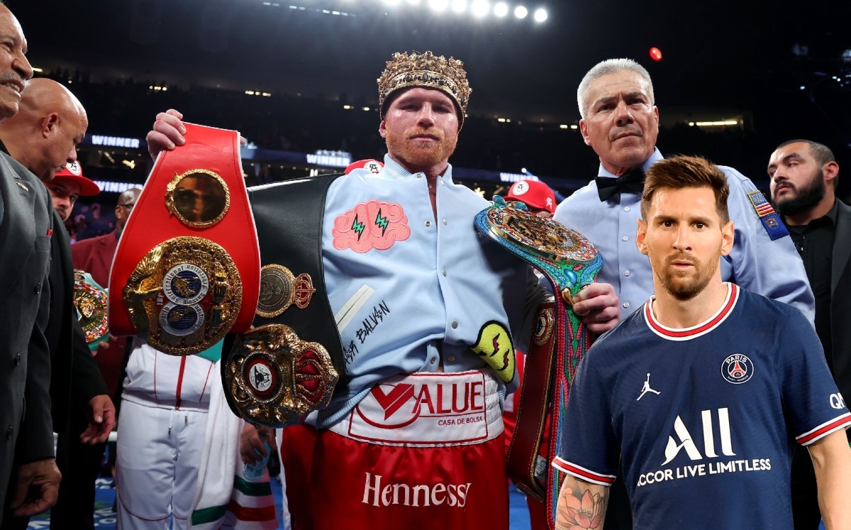 Ahora sí, Canelo ya es fan de la Argentina de Messi