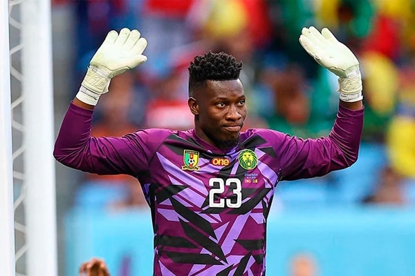 Onana, el portero de Camerún que dejó Qatar este día. Foto: Especial Onana, el portero de Camerún que dejó Qatar este día. Foto: Especial