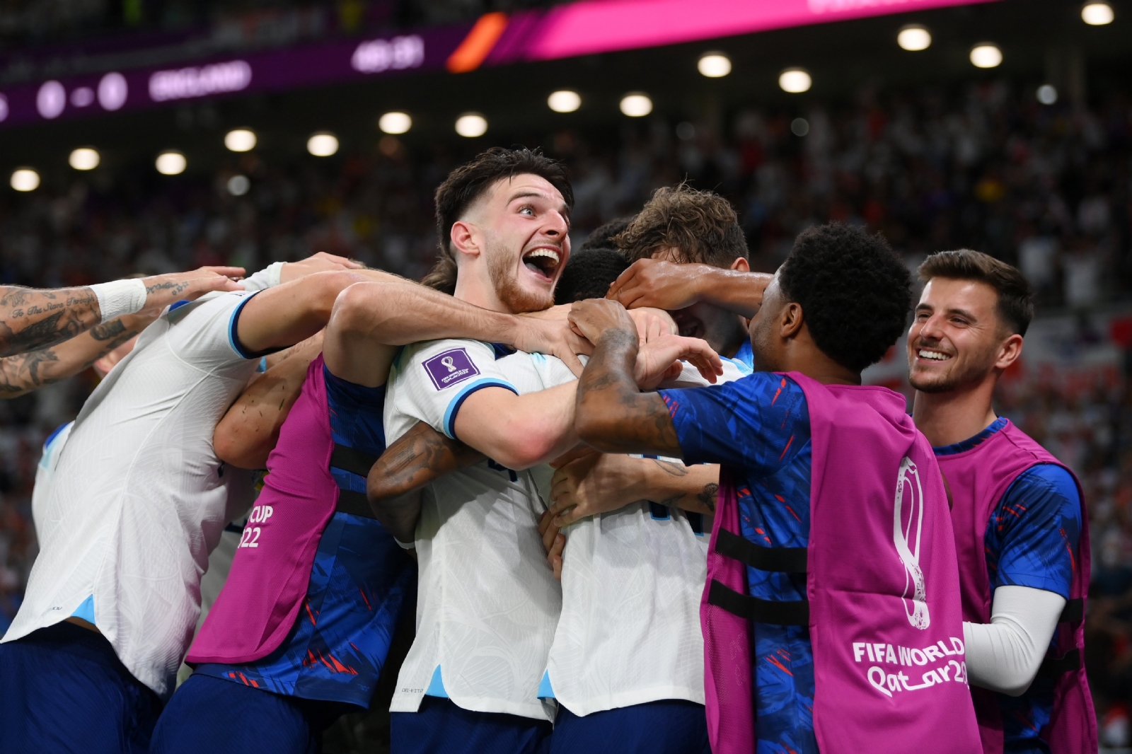 Inglaterra ya está en los Octavos de Final de Qatar 2022 y es uno de los favoritos para consagrarse campeón mundial