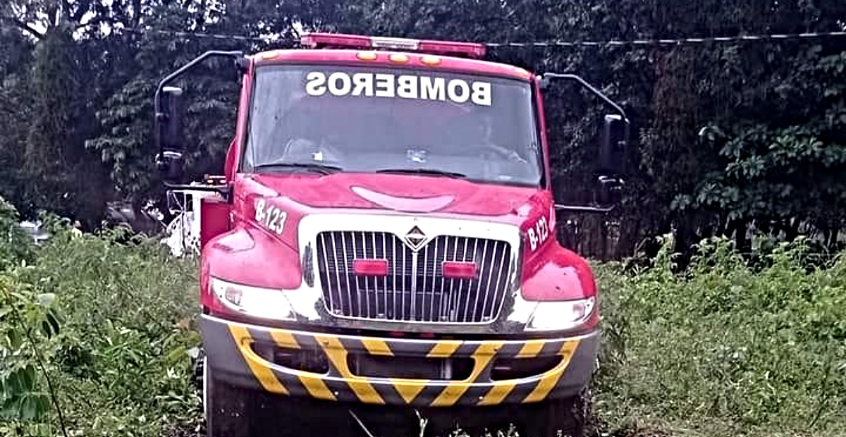 La casa fue consumida en su totalidad por el fuego