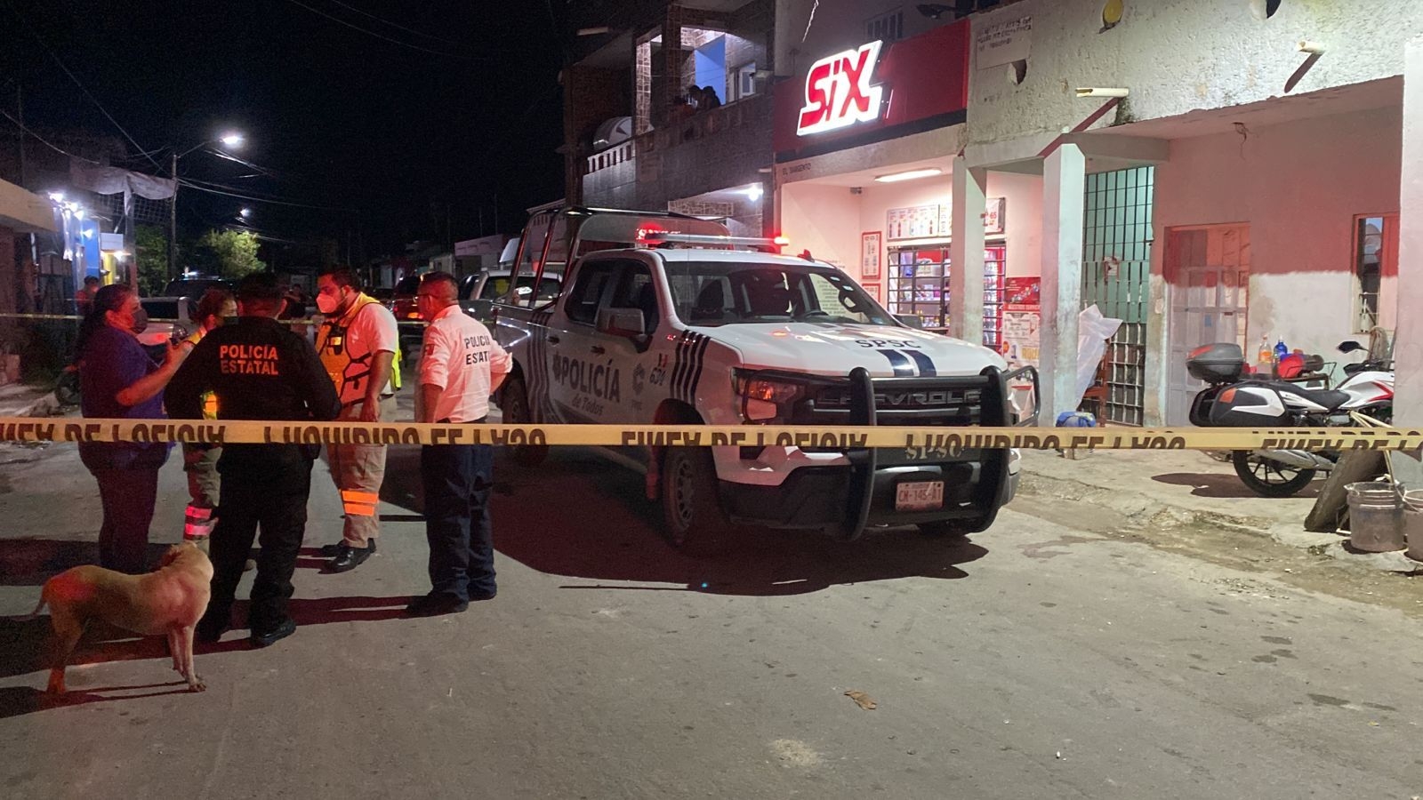 El hecho aconteció en la calle Unión Obrera, donde la victima identificado como S.P.C. de 61 años El hecho aconteció en la calle Unión Obrera, donde la victima identificado como S.P.C. de 61 años