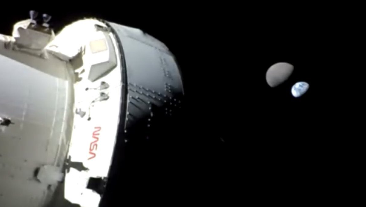La Cápsula Orión recabó información del espacio
