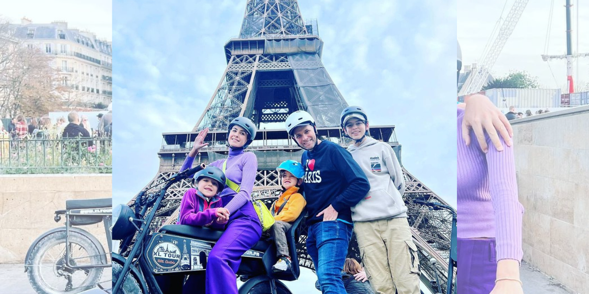 La familia está de vacaciones. Foto: Instagram