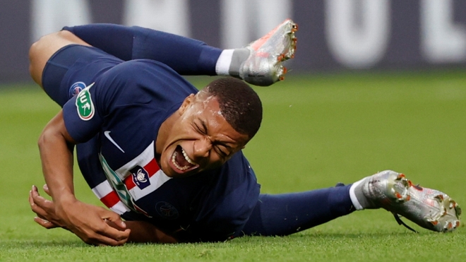 Mbappé se lesiona a unos días del mundial Mbappé se lesiona a unos días del mundial