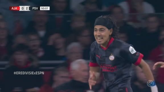 Erik Gutiérrez anotó con el PSV al Ajax Erik Gutiérrez anotó con el PSV al Ajax
