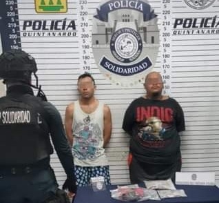 Detienen a banda de veinteañeros con 77 bolsitas de droga en Playa del Carmen