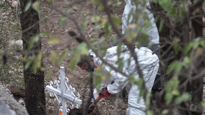 Descubren fosa clandestina con 8 cuerpos en Michoacán Descubren fosa clandestina con 8 cuerpos en Michoacán