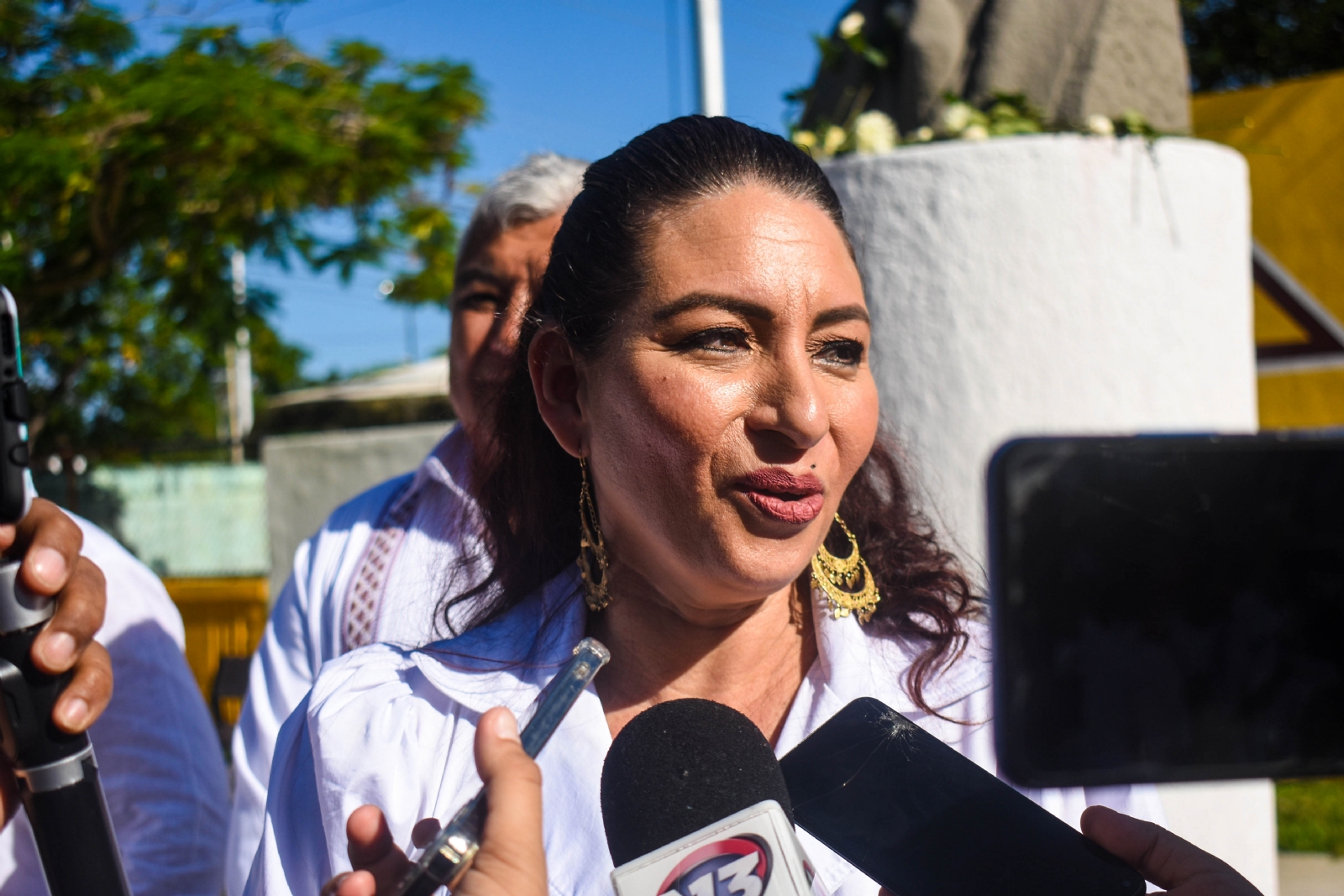 Alplha Tavera advirtió que la gente ya se da cuenta de 
quién está haciendo acciones para aparecer en las boletas