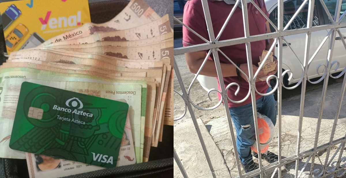 La dueña logró recuperar la fuerte suma de dinero extraviado en Mérida La dueña logró recuperar la fuerte suma de dinero extraviado en Mérida