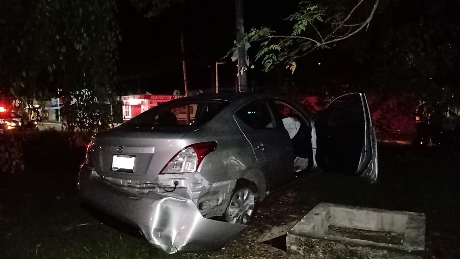 El accidente ocurrió en el cruce de las avenidas Erick Paolo Martínez con Faisán en Chetumal El accidente ocurrió en el cruce de las avenidas Erick Paolo Martínez con Faisán en Chetumal