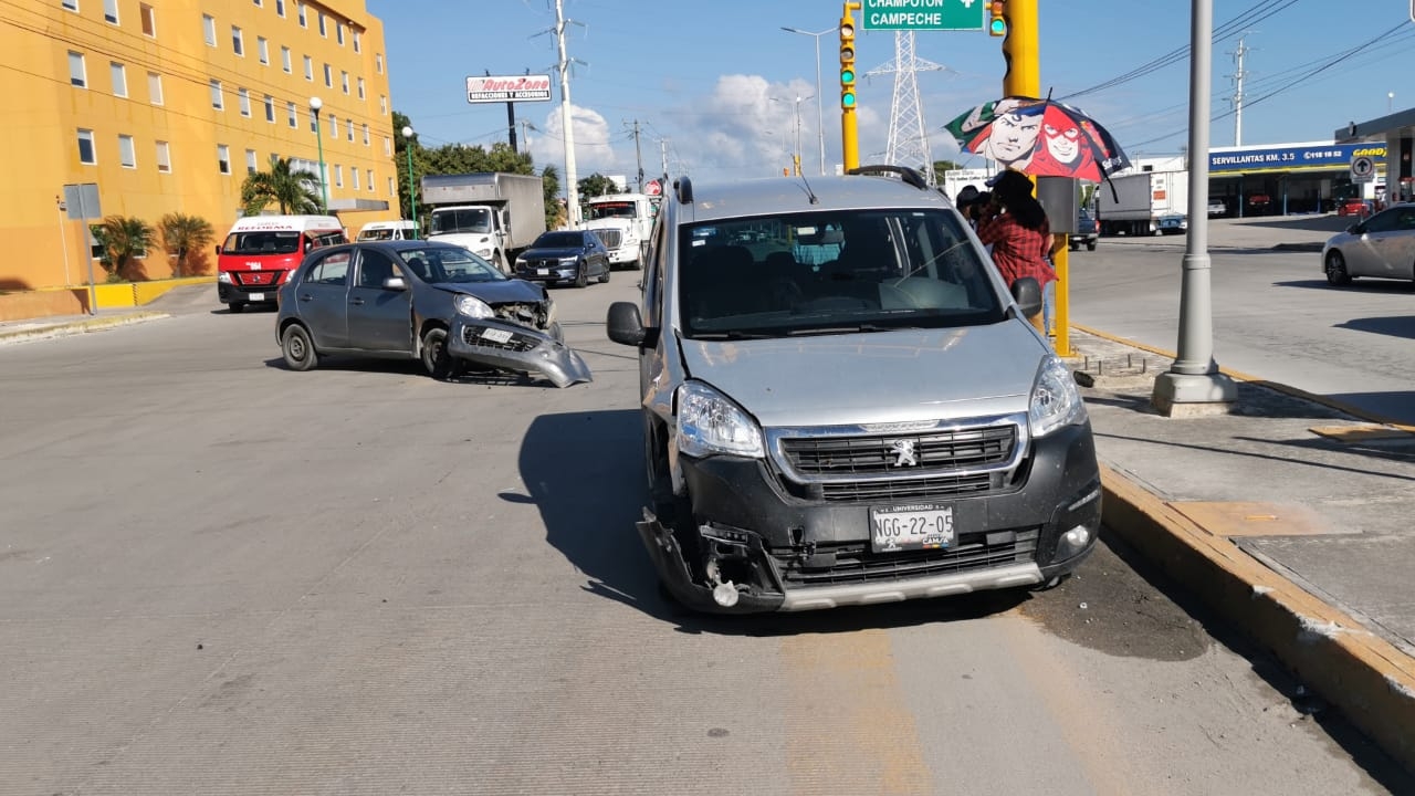 Solamente se registraron daños materiales