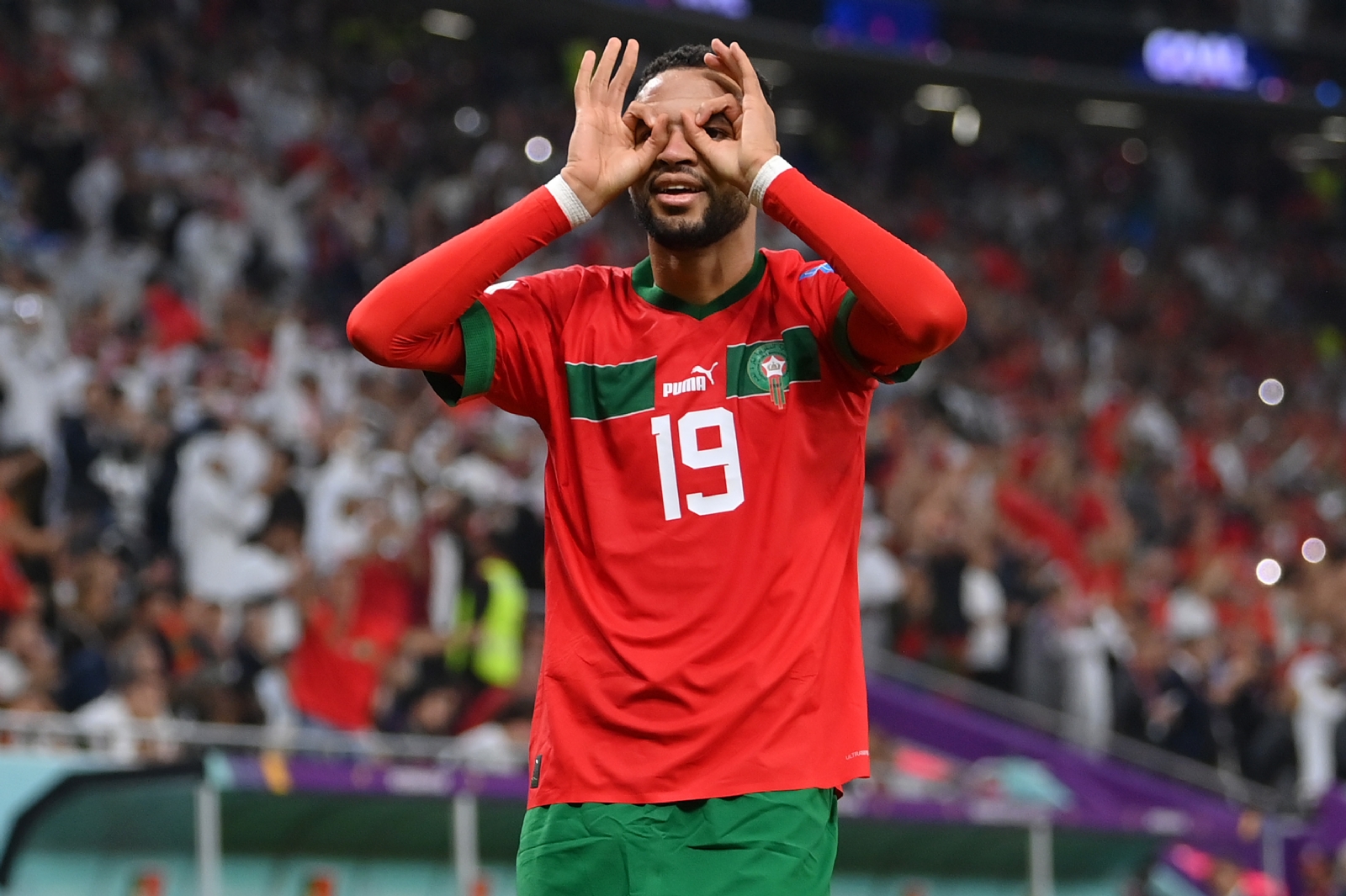 El gol de Marruecos. Foto: Especial