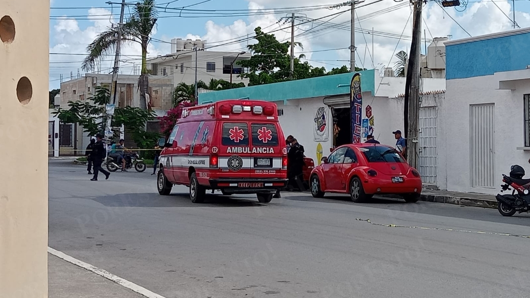 El hoy occiso se encontraba con un familiar cuando fue atacado