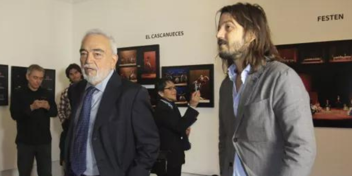 Diego Luna y su padre. Foto: Especial Diego Luna y su padre. Foto: Especial