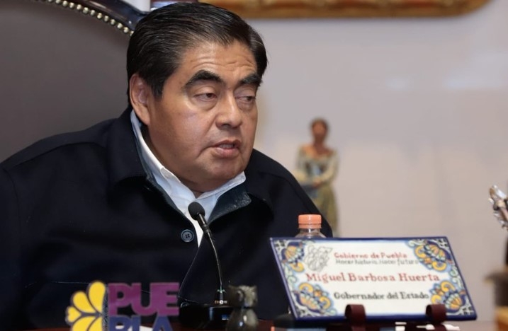 Miguel Barbosa Huerta, gobernador de Puebla, murió este martes 13 de diciembre