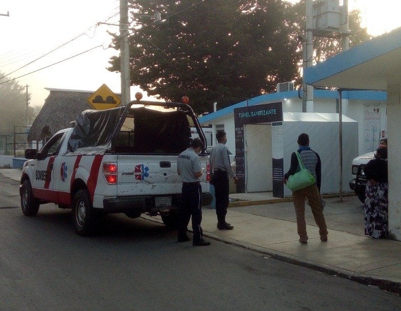 La mujer fue trasladada junto con su bebe al Hospital Integral La mujer fue trasladada junto con su bebe al Hospital Integral
