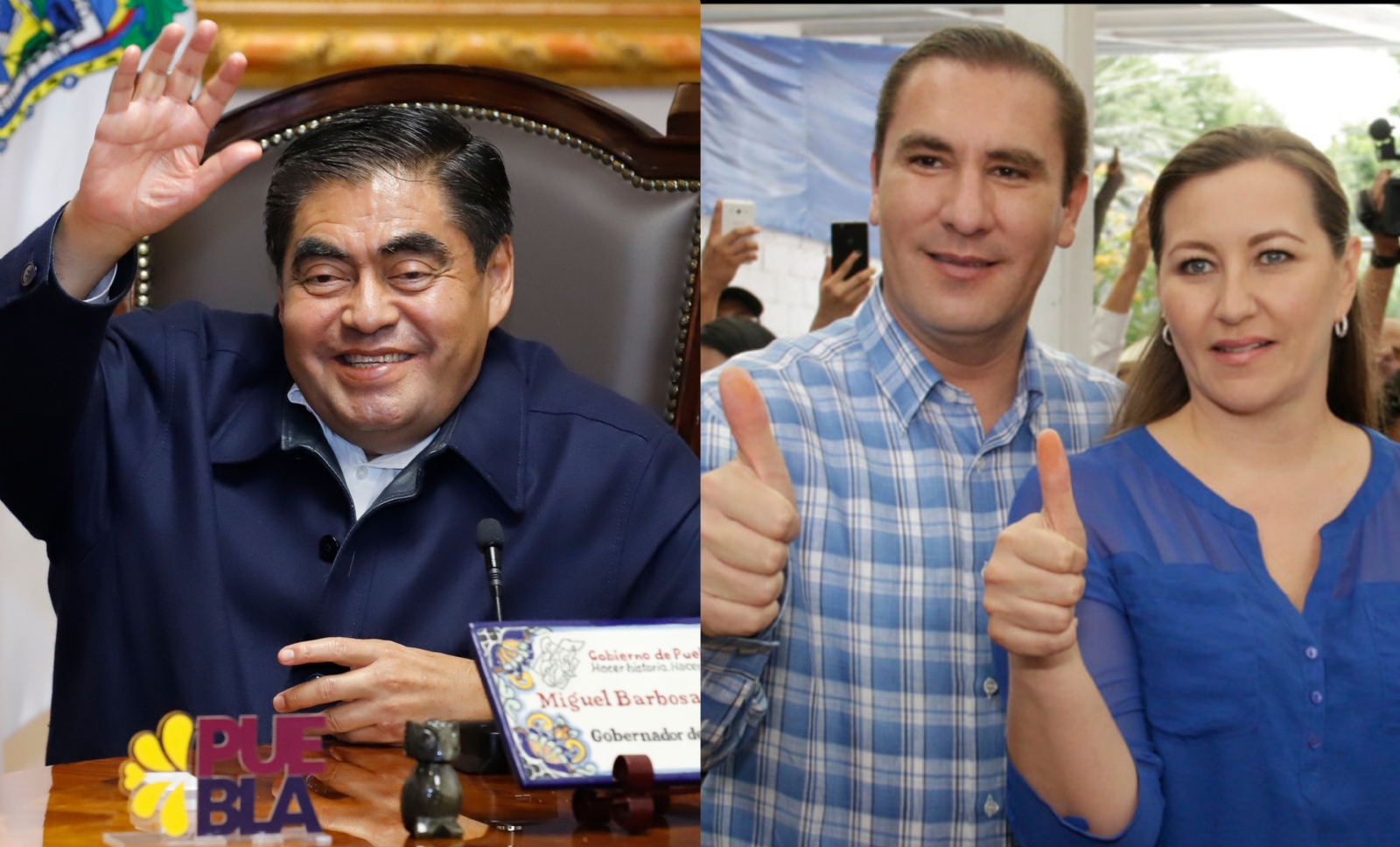 Miguel Barbosa resultó electo gobernador de Puebla luego de la muerte de Martha Erika Alonso Miguel Barbosa resultó electo gobernador de Puebla luego de la muerte de Martha Erika Alonso