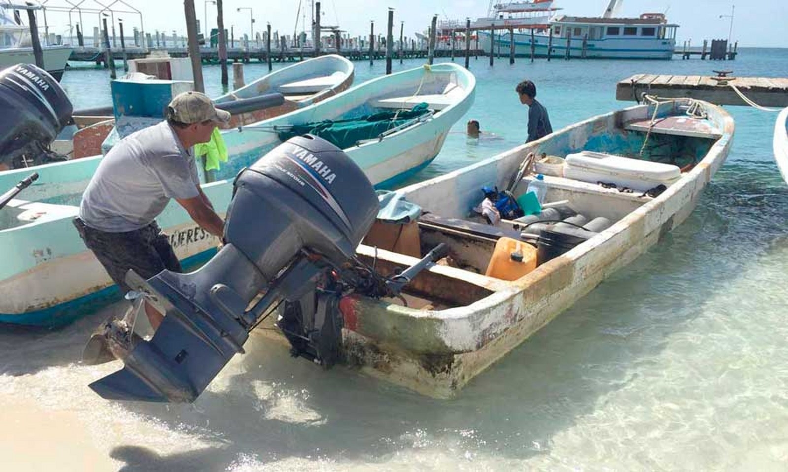 Los pescadores podrían haber sido víctimas colaterales por presenciar un trasiego ilícito