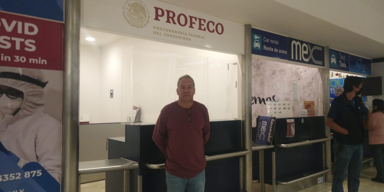 Después de la discusión, la pasajera logró abordar su vuelo a Veracruz