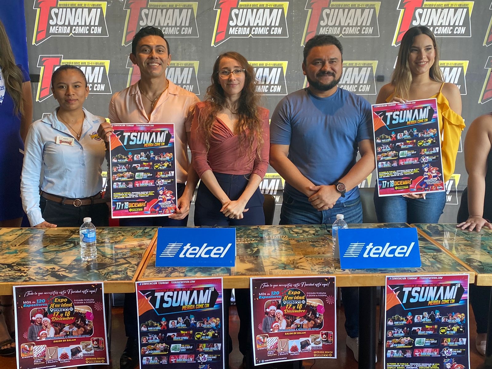 Actores de doblaje y cosplayers participarán en el Tsunami en Mérida