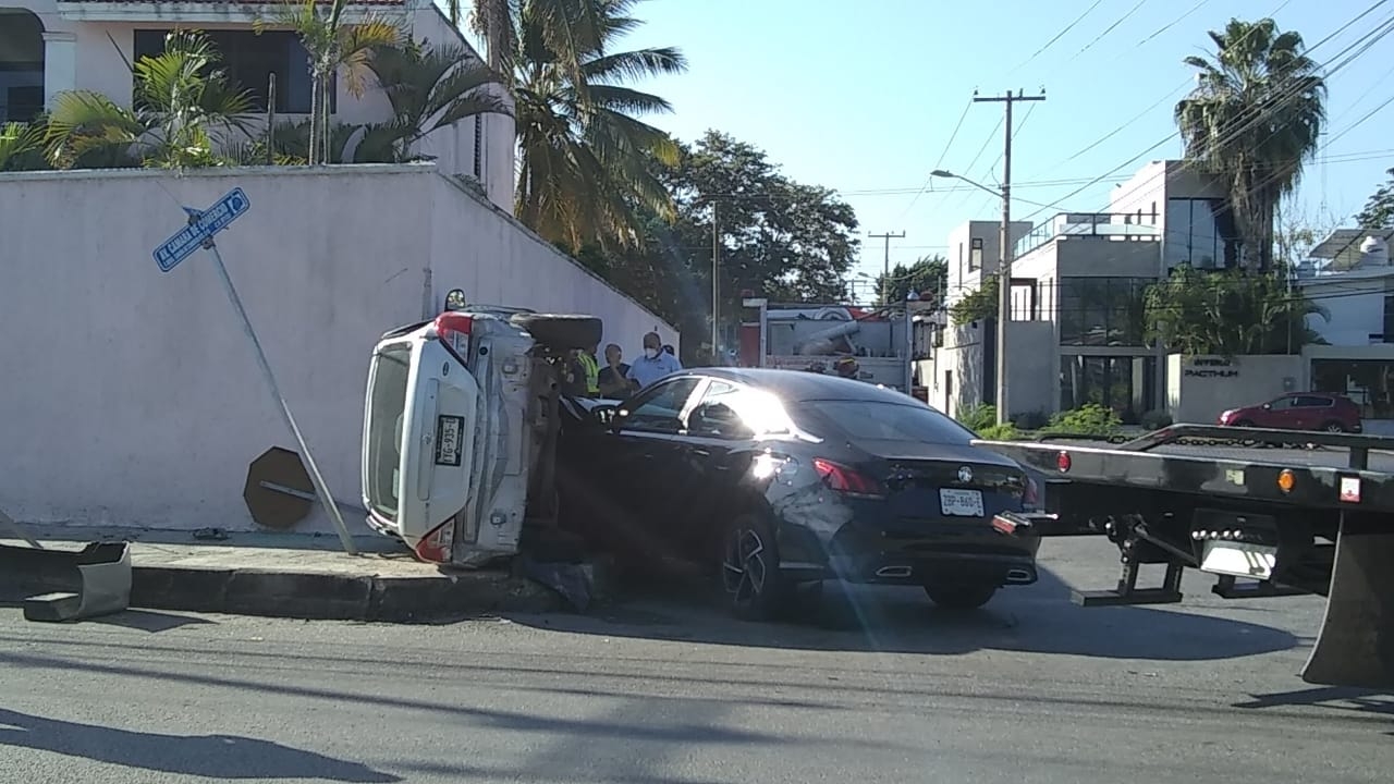Los lesionados no requirieron ser trasladados al hospital