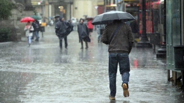 La presencia del frente frío número 16 podría ocasionar lluvias aisladas y chubascos