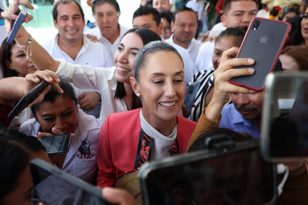 Se espera que Sheinbaum Pardo llegue a Mérida el sábado al mediodía Se espera que Sheinbaum Pardo llegue a Mérida el sábado al mediodía