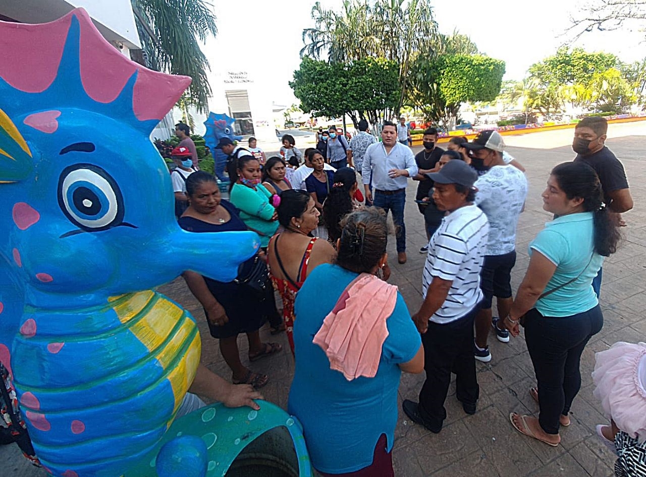 El secretario de la comuna se comprometió a mandar pipas con agua a la zona afectada