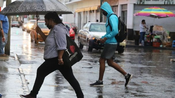 Para este sábado se prevé la caída de chubascos en Campeche