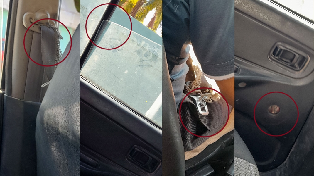 Con fotos, el usuario mostró como se ven por dentro las unidades que prestan servicio a diario en Campeche