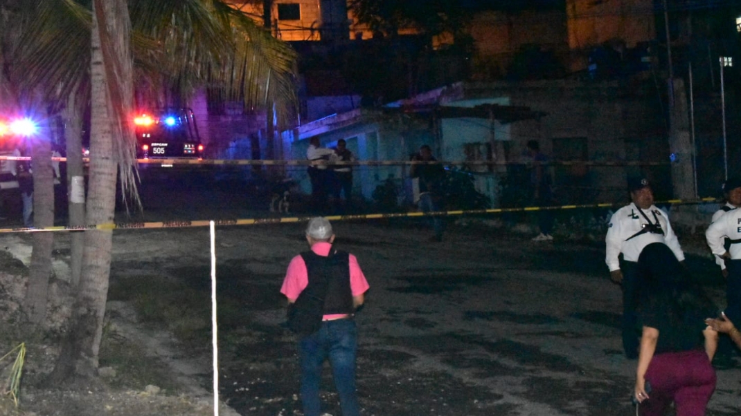Los hechos ocurrieron cerca de las nueve y media de la noche de este domingo, específicamente en la calle San Diego, de la colonia Tepeyac