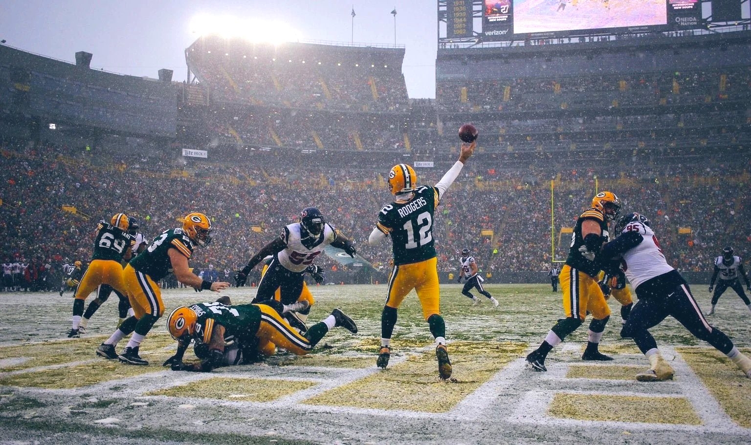 Los Green Bay Packers suman una victoria más Los Green Bay Packers suman una victoria más